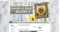Desktop Screenshot of countryatheartrecipes.com